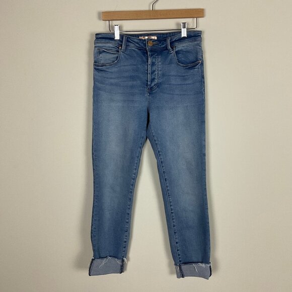 Kut from the Cloth Charlize Cigarette Leg High Rise Jeans Size 6 - Picture 1 of 2